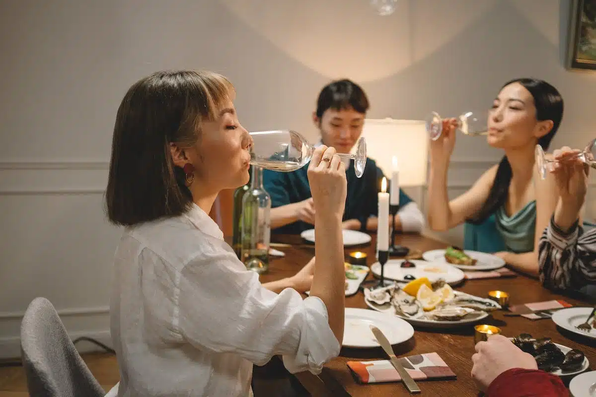 dîner  amis