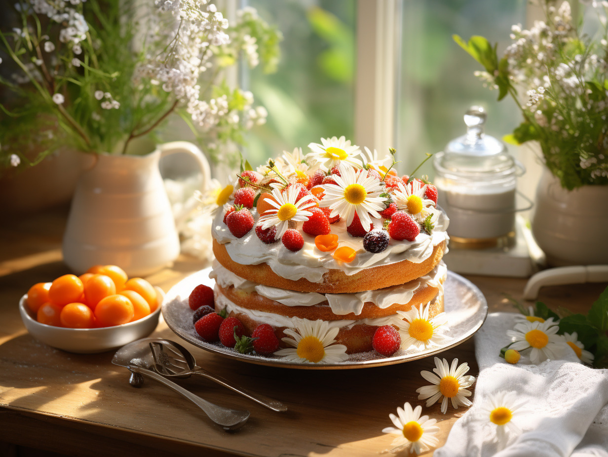 gâteau décoratif