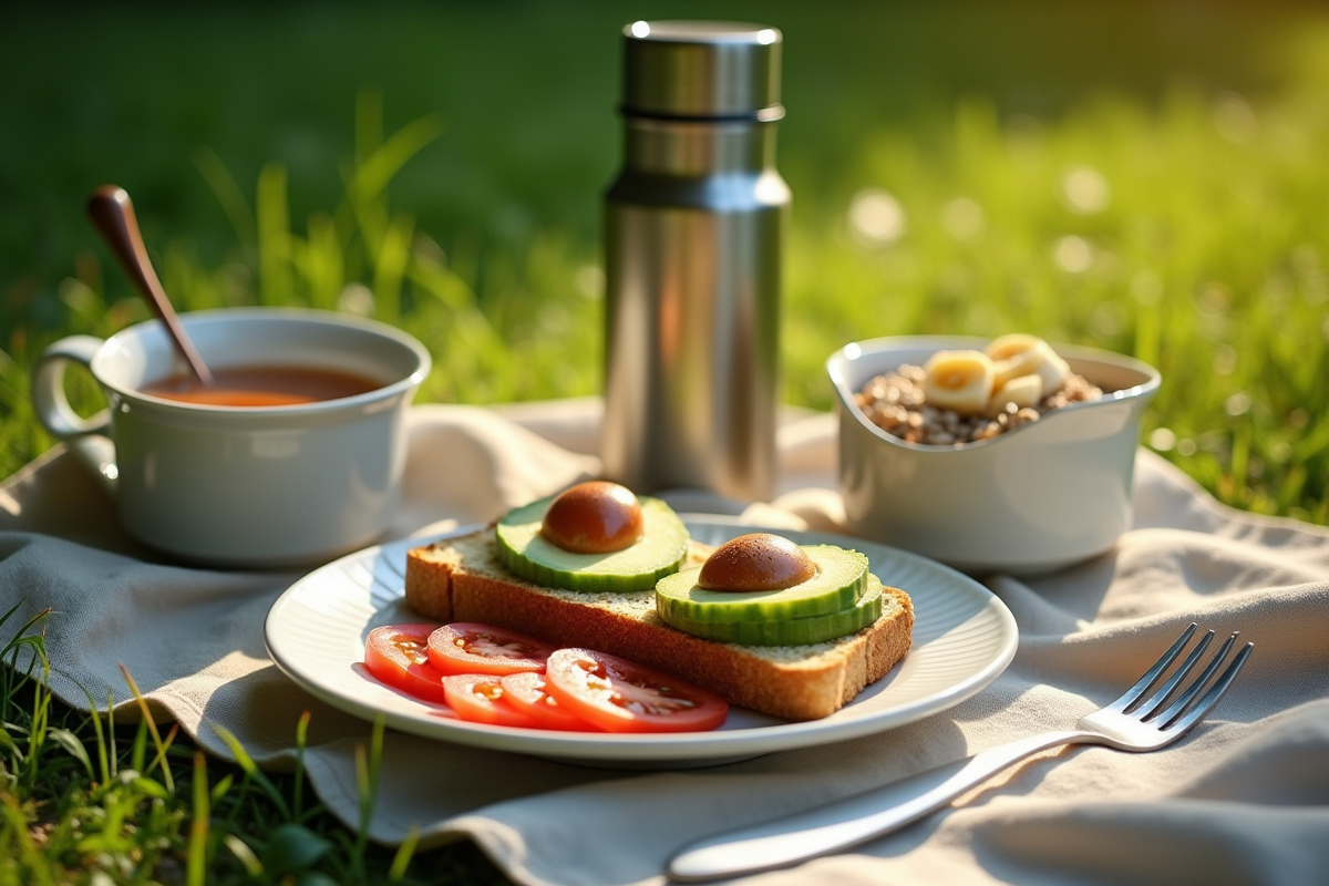 petit-déjeuner équilibré