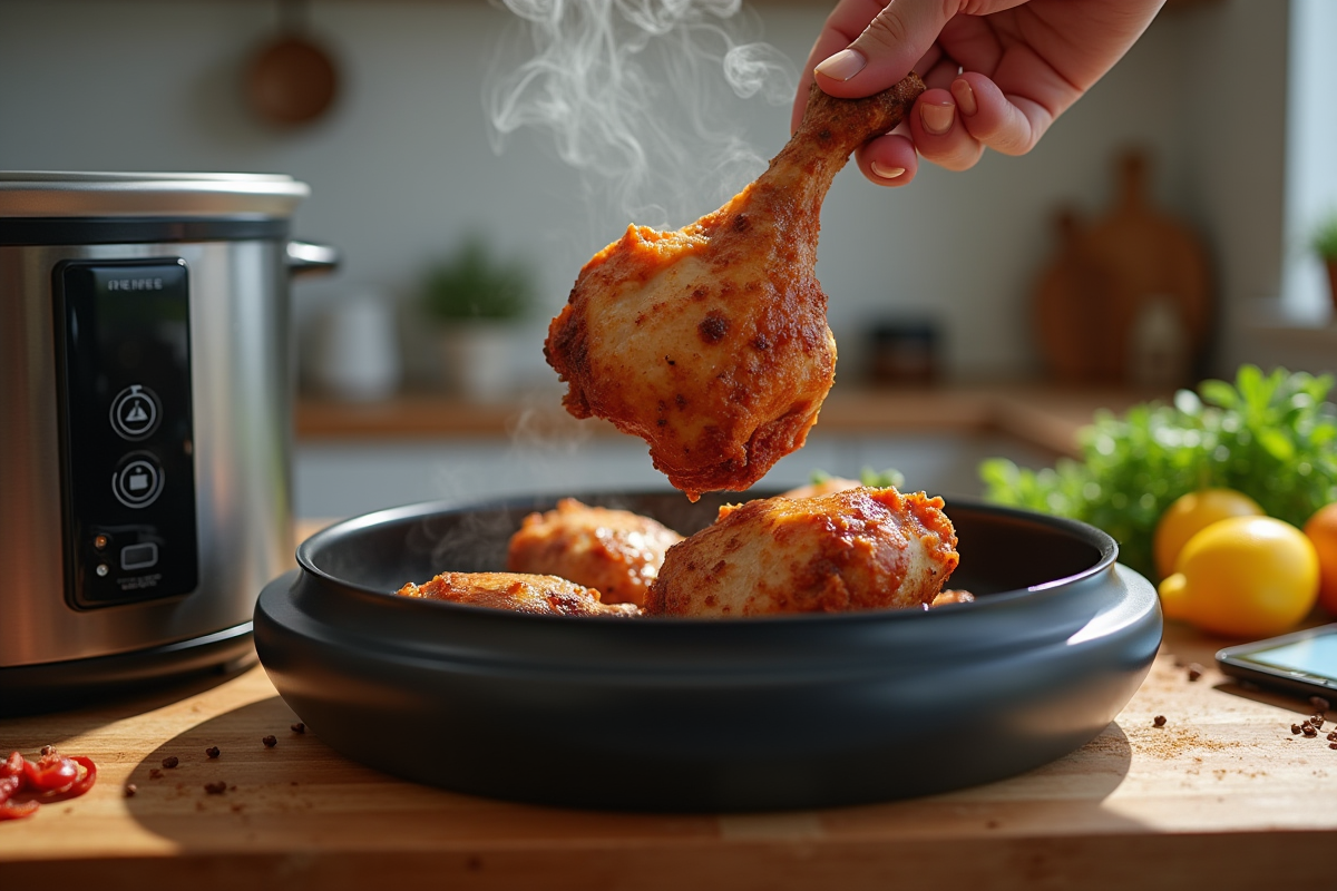 poulet cuisson
