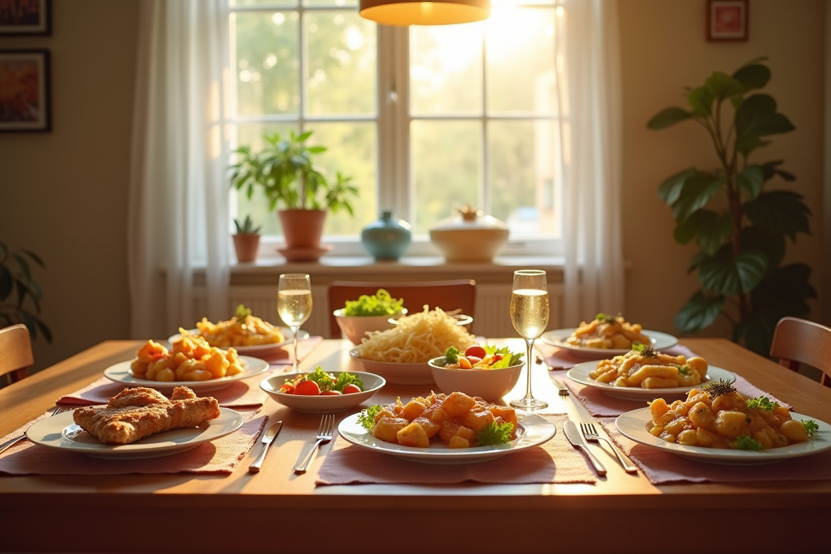repas organisé